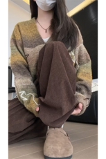 灯芯绒加绒加厚运动卫裤男款秋冬加厚保暖防寒阔腿裤雪尼尔长裤子，男装休闲裤，电商A102
