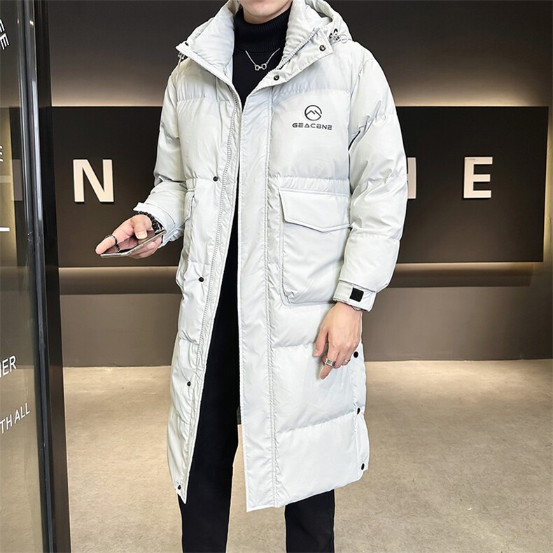 长款男冬季2025新款连帽加厚防寒服外套A313-8808-P285，女装短外套，电商A313