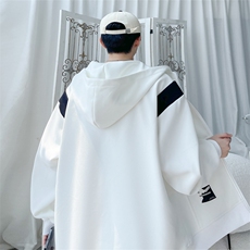 2024秋季新款旋律风车大码菠萝格开衫卫衣M-5XHW24698-P75，男装卫衣，电商A022
