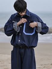 藏青色