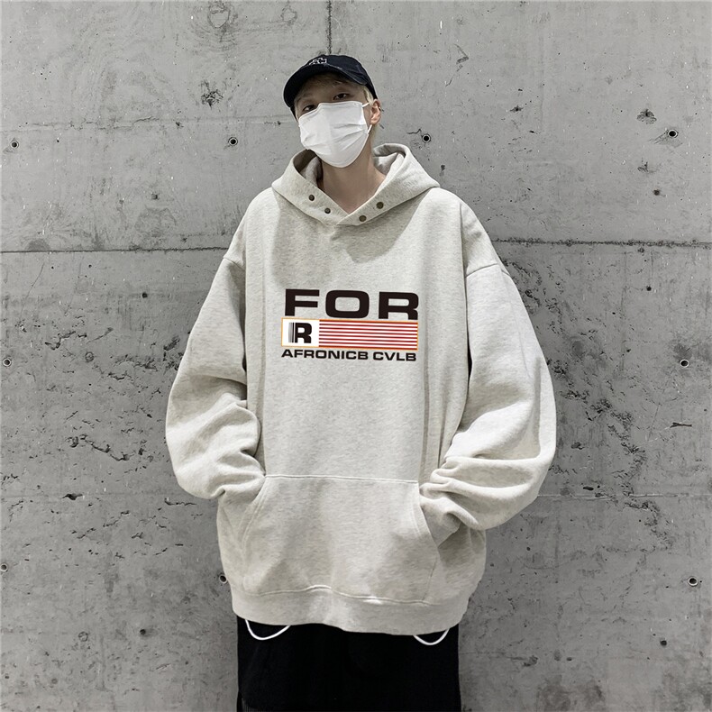 供抖音丶重磅高品棉350克排扣连帽FOR卫衣LW6124-特p58控78图片