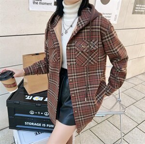 休闲加厚保暖外套图片