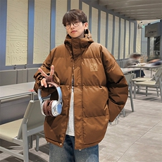 现货抖音得物可供视频三防加厚羽绒连帽棉衣外套面包棉服85551，男装棉衣，电商A486