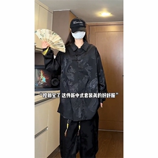 风套装特P55长袖束脚裤套装货号TZ32长袖直筒裤套装TZ33，男装休闲套装，电商B325
