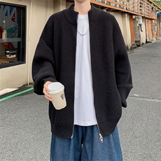 数据款男拉链衫毛衣开衫针织衫外套225-2-615-P55，男装针织衫/毛衣，星座225-2