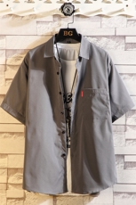 精品新款男大码打底衫宽松短袖T恤百搭印花衬衫A012/7080TP22，男装T恤，电商A012