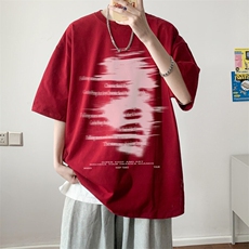 酒红色