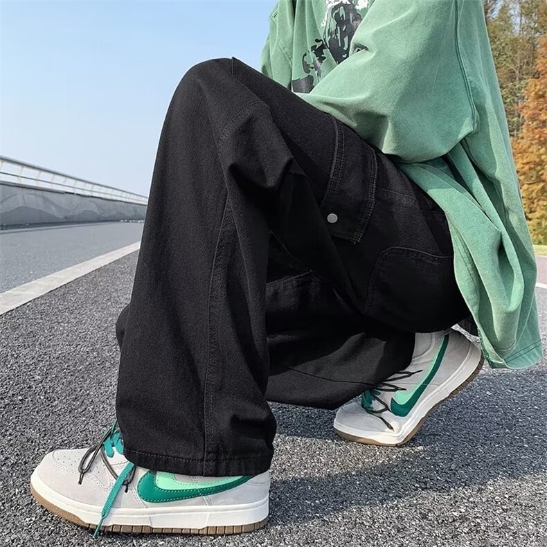 美式牛仔裤男春秋新款休闲直筒裤工装牛仔裤R1012P38,男装牛仔裤,星座1116-2