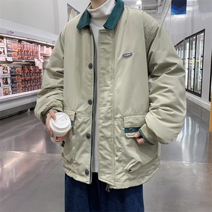 2022外套男秋冬韩版潮流潮牌棉服男休闲百搭秋季上衣服M0814-P85图片
