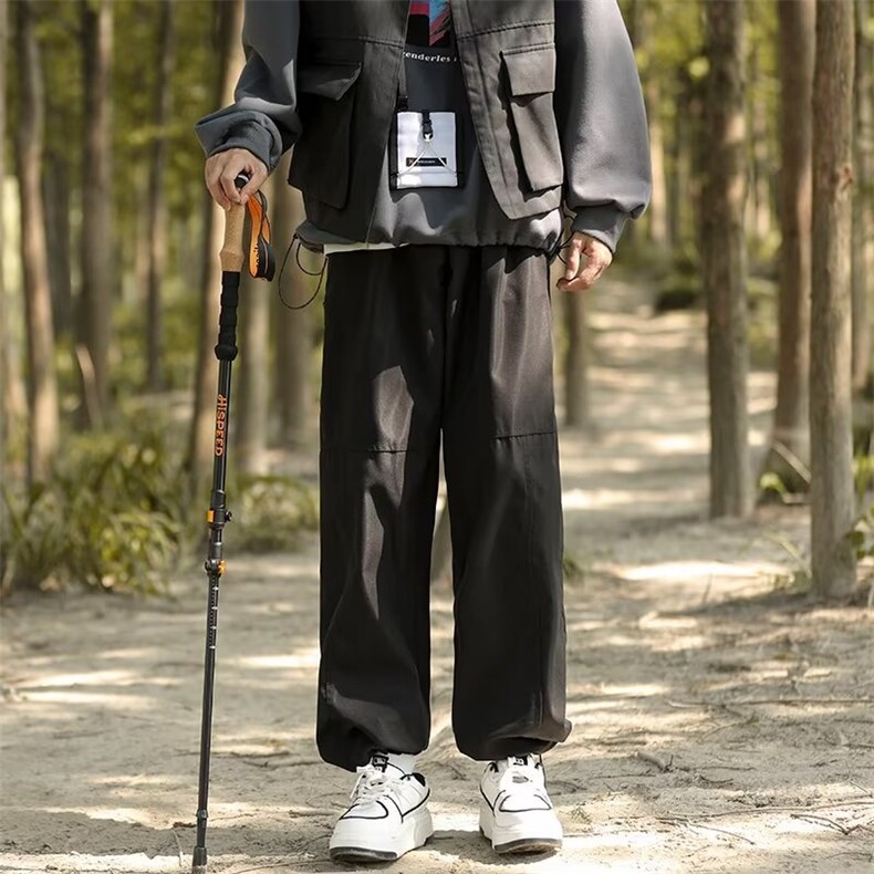 加绒加厚伞兵裤男新款青少年时尚休闲裤RYK57P43,男装休闲裤,星座1116-2