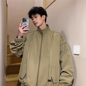青春流行男春季夹克文艺潮防晒衣外套NF02P38图片