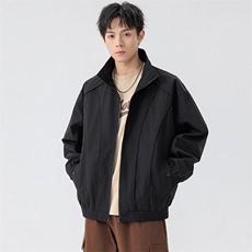 现货美式休闲加厚雪山棉衣夹克外套立领纯色三防户外工装棉服，男装夹克，电商A486-1