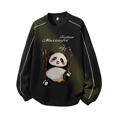 得物供货、复合重磅420克现货圆领卫衣宽松HD019-1-YLT2540-特P35，男装卫衣，电商019-1