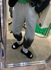 喷绘卫裤，女装休闲裤，Alissa Lin