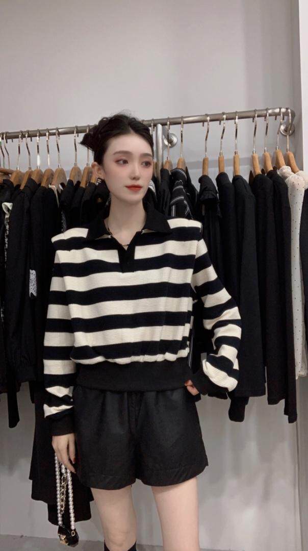 条纹polo衫，其它，时代公主
