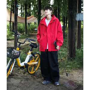 户冲锋衣男女情侣冬季防风防水登山服男外套夹克JK182图片