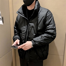 有报告足货店主小伙PU轻薄羽绒服潮流外套男YR2369-P138，男装羽绒服，星座301B-1