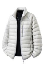 有90绒报告印花轻便M-5XL大码白鸭羽绒服男78187P238控328，男装羽绒服，星座227-7