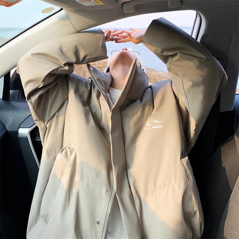 A440-1-MY8210-P110秋冬加厚皮棉衣外套精致口袋棉服短款,男装棉衣,电商A440-1