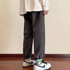 重磅秋季长裤男潮牌运动裤男士束脚裤青少年学生休闲裤DK18P48，男装休闲裤，电商A086
