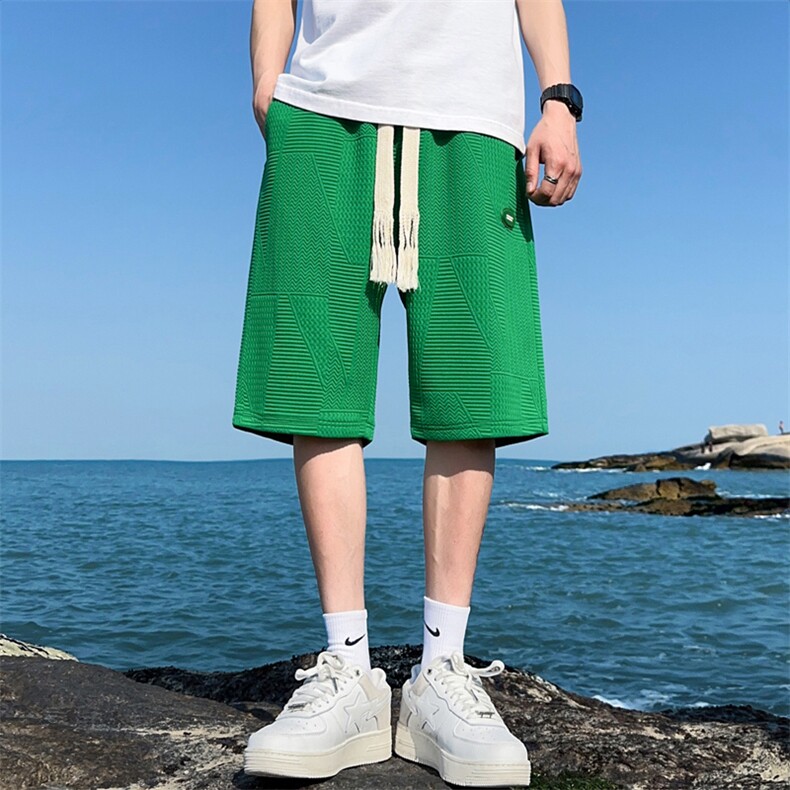 短裤男夏季薄款潮牌工装休闲裤美式宽松男生运动五分裤DK0663-P38,男装休闲裤,星座308B-2
