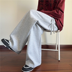 抖音品质春季新款美式运动宽松休闲卫裤B315-K25690-特P35控68，男装休闲裤，电商B315