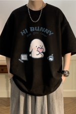 麂皮绒短袖t恤男大码半袖男JD82314-P25，男装T恤，电商A040