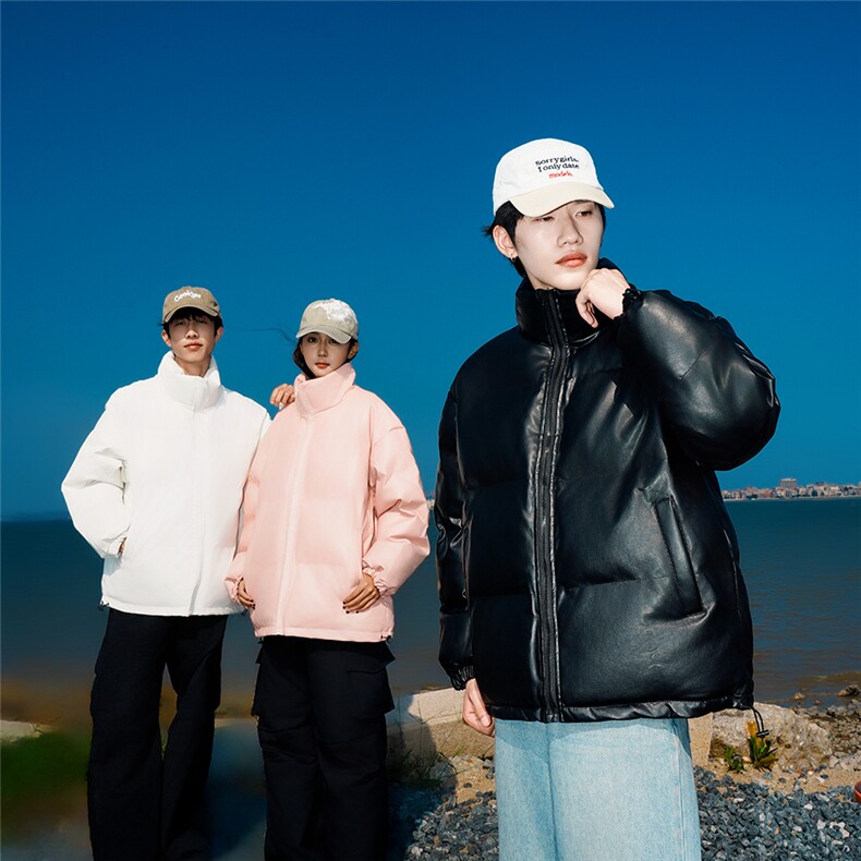特批多模时尚纯色面包服宽松立领保暖棉服A247-MY450特批85,男装棉衣,电商A247