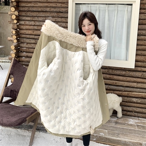 现货:冬装新款高级欧货90白鸭绒长款羽绒服2C135-6863P285K428图片