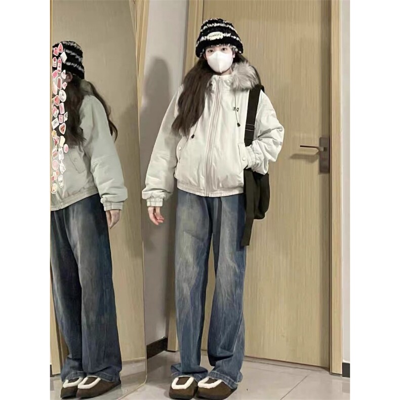 女风毛领棉衣 ZM088-P95图片