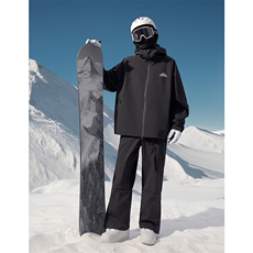 单板双板男防水加厚连帽滑雪服衣裤套装M34+K1002J加绒-P215控348，男装休闲套装，电商A001
