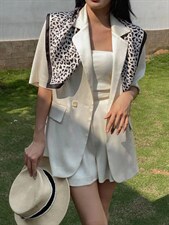 醋酸～gao级范丝巾西服套装，女装职业装，GN