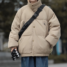 冬季新款翻领防水面包服棉衣潮牌宽松休闲加厚保暖棉衣，男装棉衣，星座410-6（原星座1304-1）