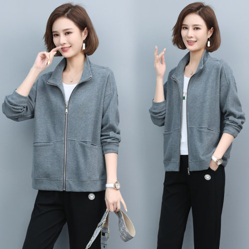 简约时尚潮流短外套休闲秋季新款长袖时尚优雅气质女,女装短外套,涵誉