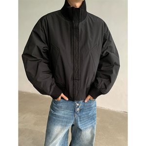 MY04-尺码M-3XL-特P65-美式复古廓形飞行员加厚夹克棉服外套棉衣图片