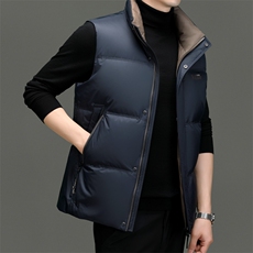 DF89277钱塘2020-2冬季商务厚款百搭休闲中年男士羽绒服P195，男装羽绒服，钱塘207-2