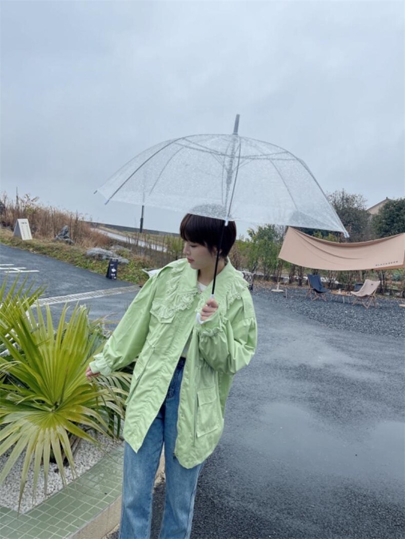 花边风衣，女装风衣，MISSYOU