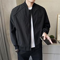 美式飞行员夹克2025春秋宽松大码休闲棒球服外套JK6511-P130，男装夹克，电商A237