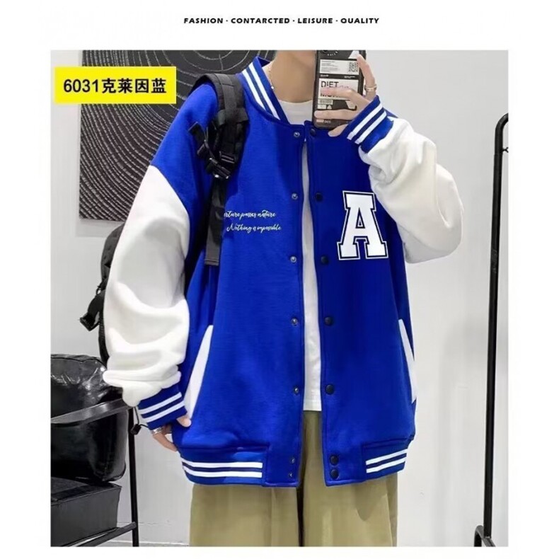 1506-1/JJ201/P40春秋痞帅外套男ins高街潮牌港韩版潮流宽松夹克,男装夹克,星座1506-1