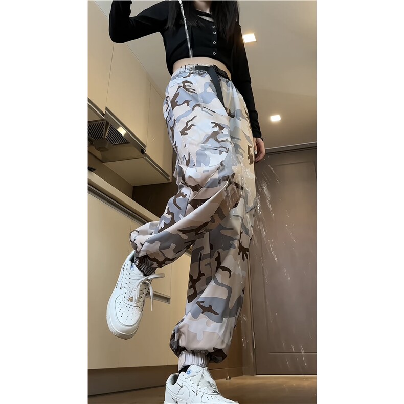 2024春季新款机能防水潮流束脚迷彩冲锋裤B315-K24027-p50控68,男装休闲裤,电商B315