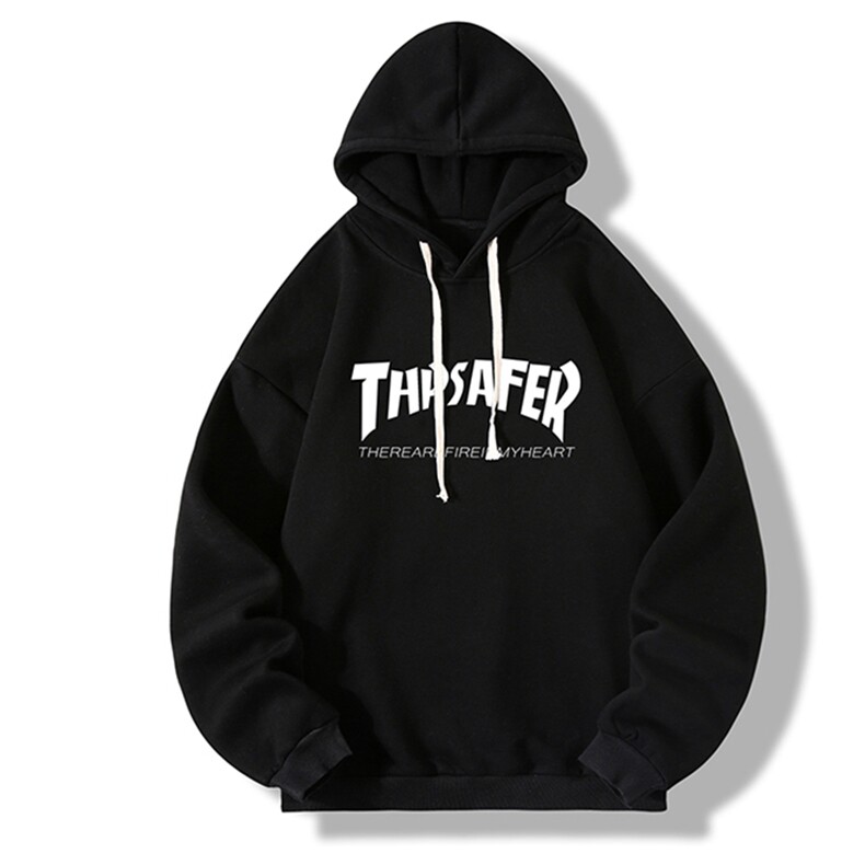 纯棉连帽卫衣男大码运动帽衫宽松薄WY2007-P35加绒款-P40,男装卫衣,电商A040