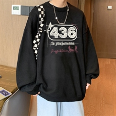 抖音供货、现货秋季冬圆领毛衣宽松打底衫D223A-MY2307-特P40，男装针织衫/毛衣，电商019-1