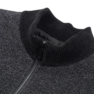 商务休闲气质夹克中青年男秋冬宽松百搭呢子立领外套ZG2802-P295图片