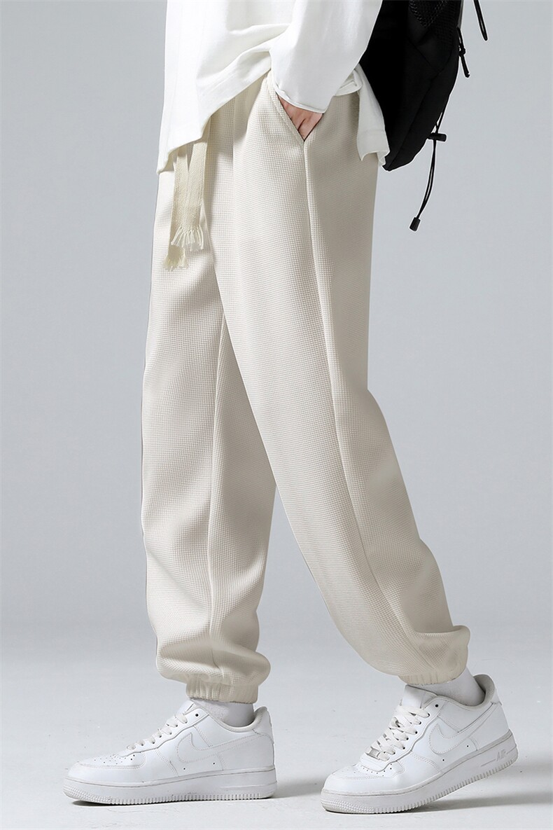 秋季新款卫裤休闲裤无影墙弹力束脚裤九分裤H8505-P45控79,男装休闲裤,星座717