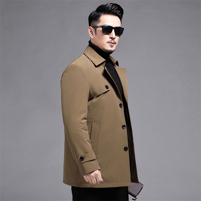 B2218钱塘2020-3冬季新款主推男士羽绒风衣85鸭绒精品商务P195图片