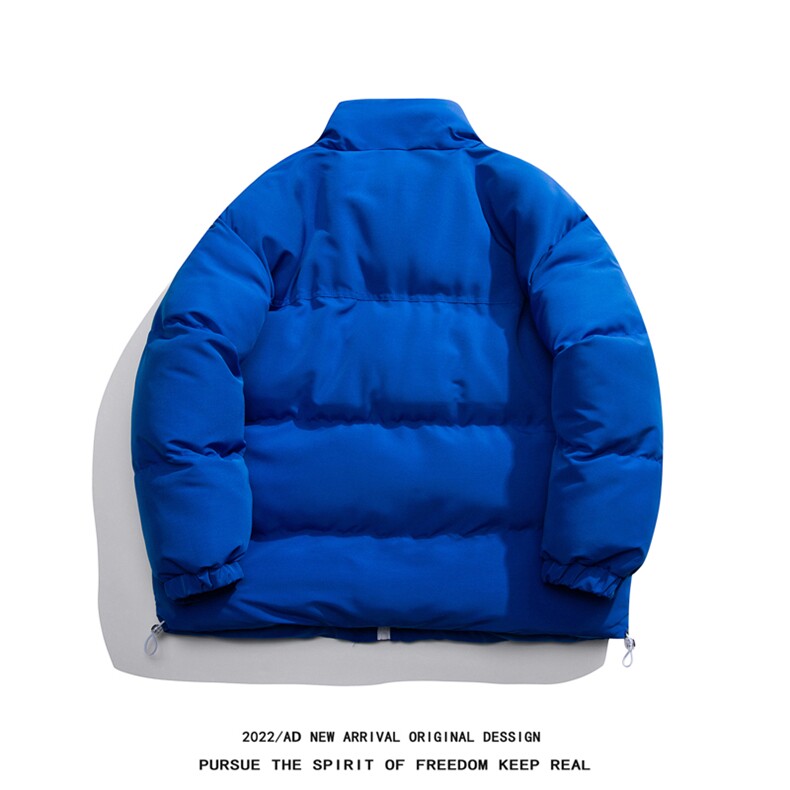 白底毛毯冬季基础款纯色加厚保暖百搭立领棉衣MY351P115控158,男装棉衣,电商A247-1