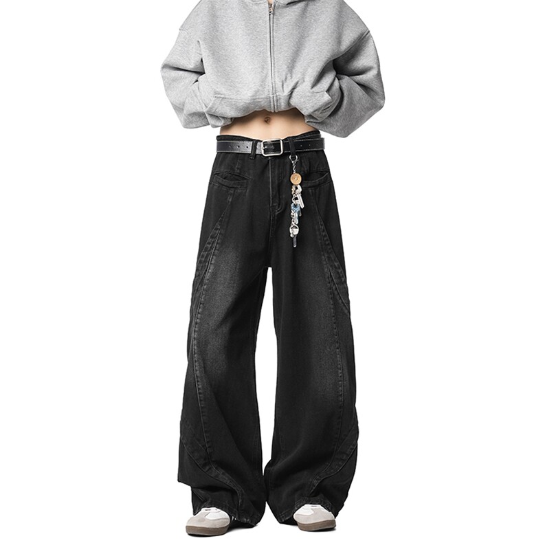 K37357-尺码S-2XL-P70-X98-克重：350g-无影墙-牛仔裤图片