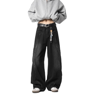 K37357-尺码S-2XL-P70-X98-克重：350g-无影墙-牛仔裤图片