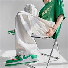 2025春款男士新款宽松白色直筒休闲裤牛仔裤K524/P45控69，男装牛仔裤，星座608A