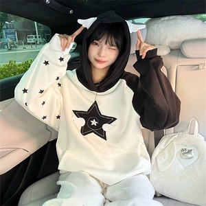 5656-P50原版做工纯棉华棉复休闲宽松卫衣薄款/加绒图片
